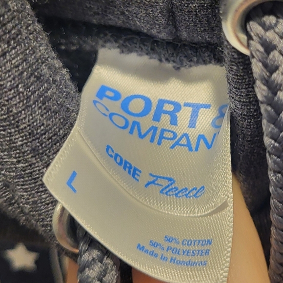 Cleveland Indians Wahoo Dark Gray Hoodie Size Large - Picture 3 of 4